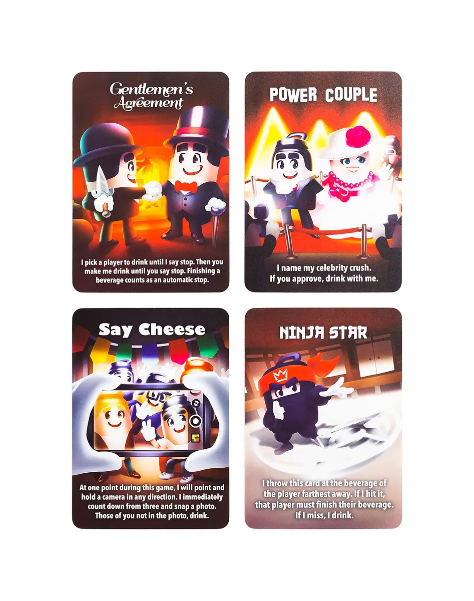 Lost Boy Entertainment King's Cup Extreme - Party Game, Waterproof Plastic Cards | Instant Play, Reusable - view 7