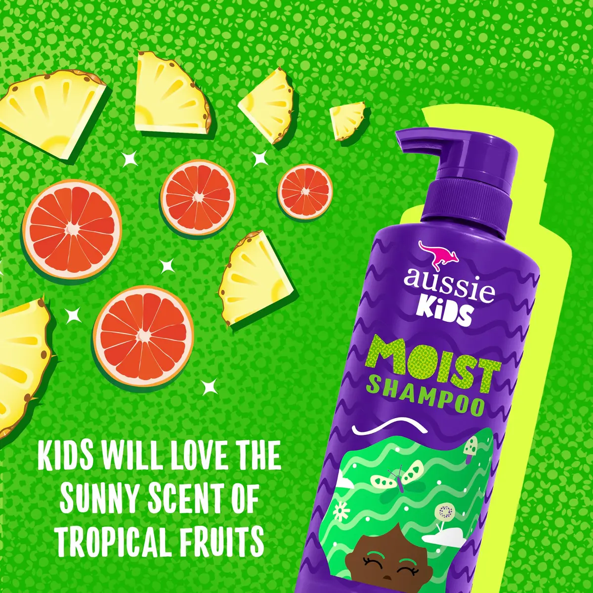 Aussie Kids Hair Care Bundle Set Including: Shampoo (16 Fl Oz), Conditioner (16 Fl Oz) & Detangler Spray (8 Fl Oz) | Paraben-Free, Sulfate-Free, Cruelty-Free - view 6