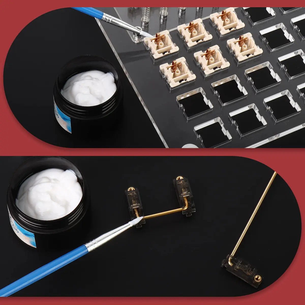 YIMAGUJRX Keyboard Switch Grease GPL 205G0 15g | High Temp & Oxidation Stable Lubricant for Mechanical Keyboard Switches - view 3
