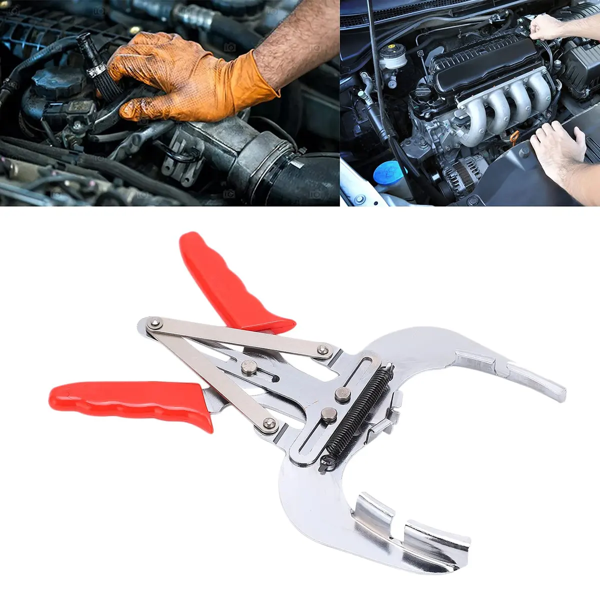 Aramox Piston Ring Remover Plier, 80‑120mm | Auto Repair Tool for Piston Ring Installation - view 4