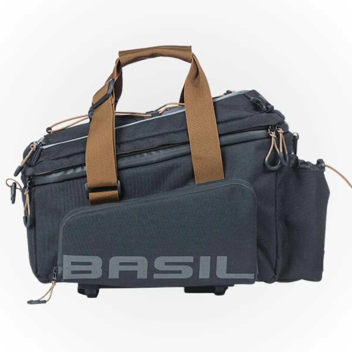 Basil Bicycle Bag, Miles Trunk Bag, Waterproof 9-36L | MIK Compatible, European Design - view 4