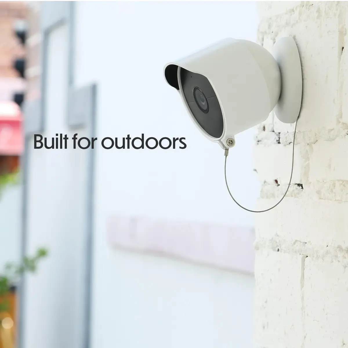 Wasserstein Anti-Theft Mount for Google Nest Cam (Battery) - White | Secure Outdoor Camera Mount - view 6