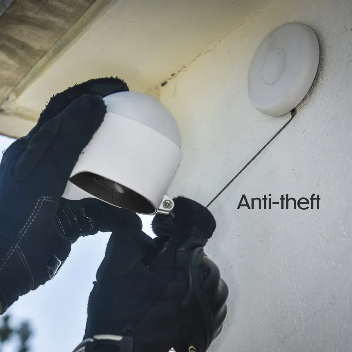 Wasserstein Anti-Theft Mount for Google Nest Cam (Battery) - White | Secure Outdoor Camera Mount - view 4