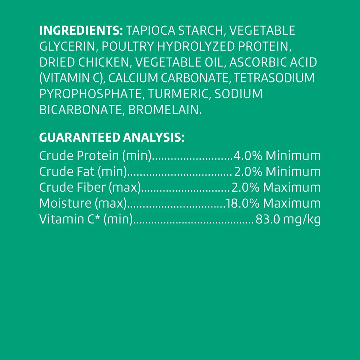 Wonder Bound Chicken Flavor Dental Sticks for Small/Medium Dogs (15-40 lbs) | Plaque & Tartar Control with Real Chicken (70-120 chars) - view 4