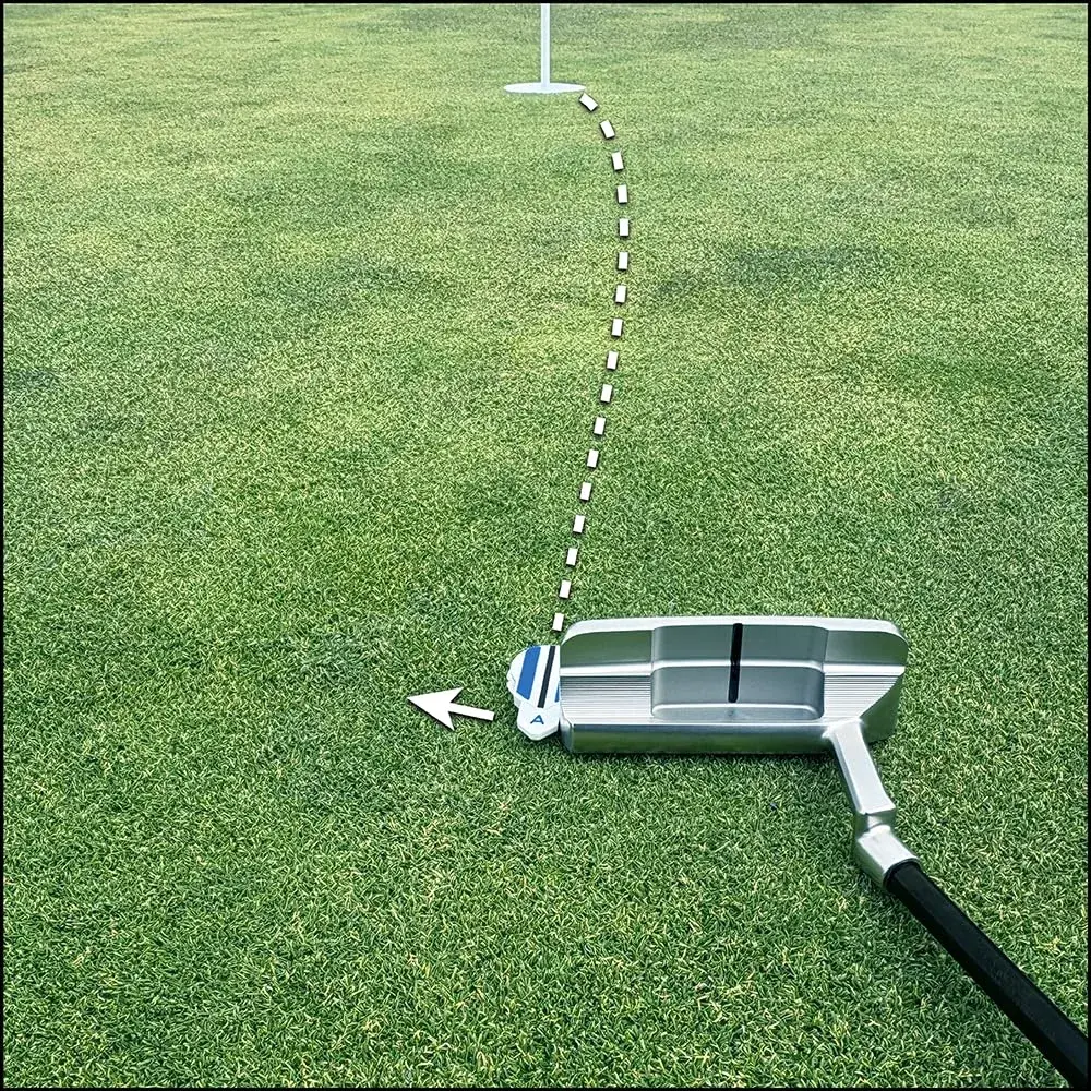 Alignment Ball Mark Blue Golf Ball Marker with 360° Rotating Alignment Aid | USGA Compliant - view 9