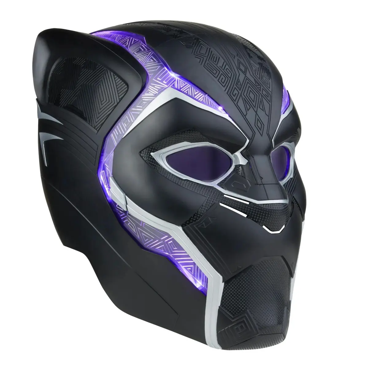 Marvel Legends Black Panther Electronic Roleplay Helmet | Movie-Accurate, Adjustable Fit, Vibranium FX - view 2
