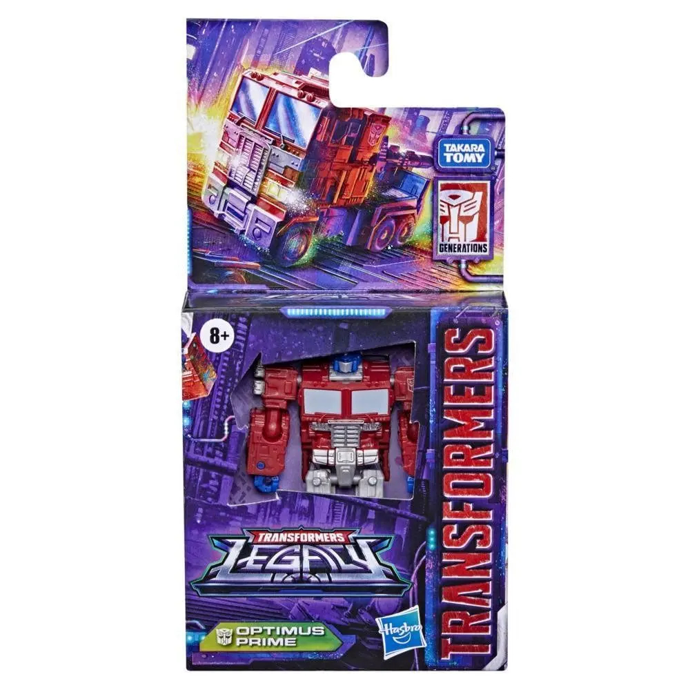 Transformers Generations Legacy Core Optimus Prime Action Figure 8.9cm (3.5-inch) | G1-Inspired Robot Toy - view 2