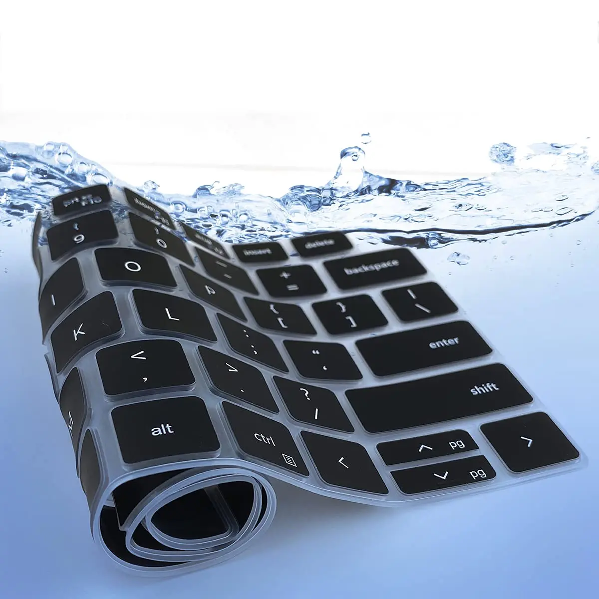 MUBUY-GOL Keyboard Cover for Dell Latitude 13.3" | Waterproof, Dustproof Silicone Skin - view 7