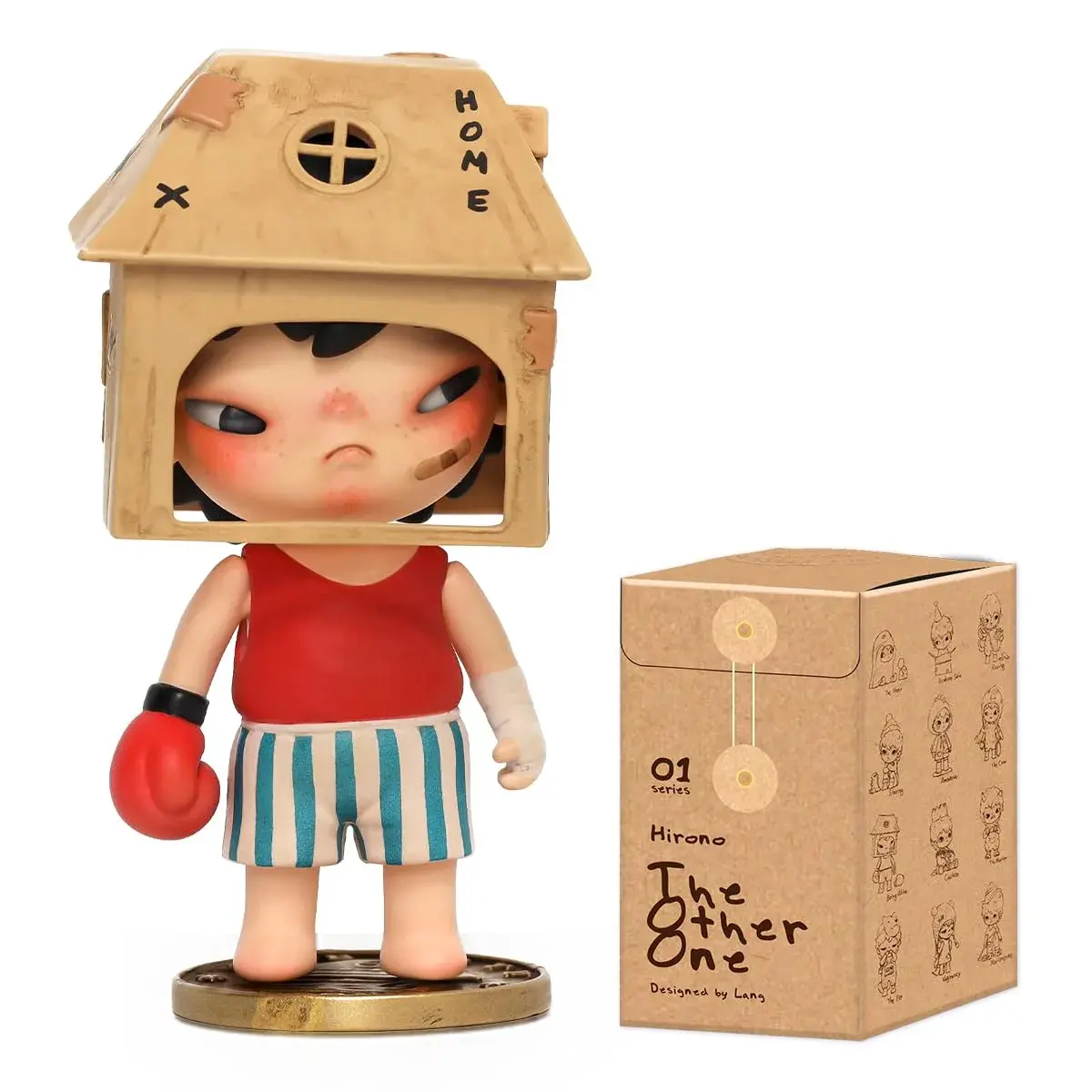 POP MART Hirono The Other One Blind Box Figure 6.6-9.2cm (2.6-3.62in) | ASTM-Tested Non-Toxic Toy - main product image