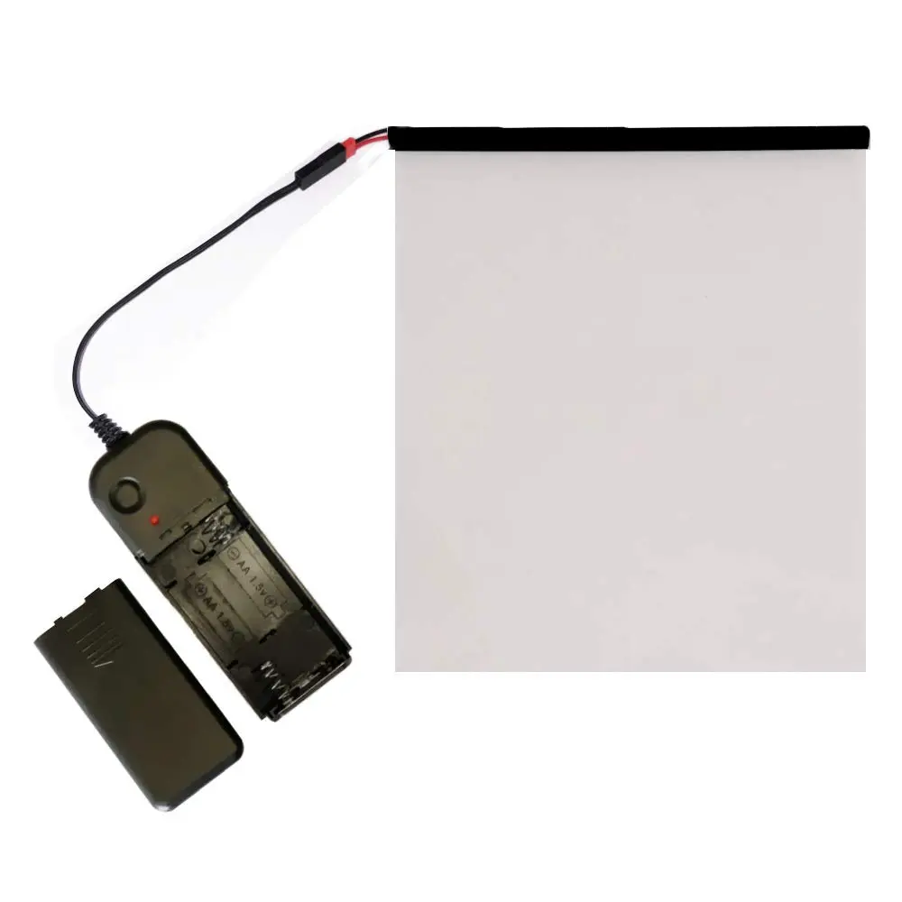 MEGICOLIM Switchable Smart Film PDLC Electronic Tint Glass Sticker 15.24cm x 20.83cm | Privacy Protection & Projection Screen - main product image