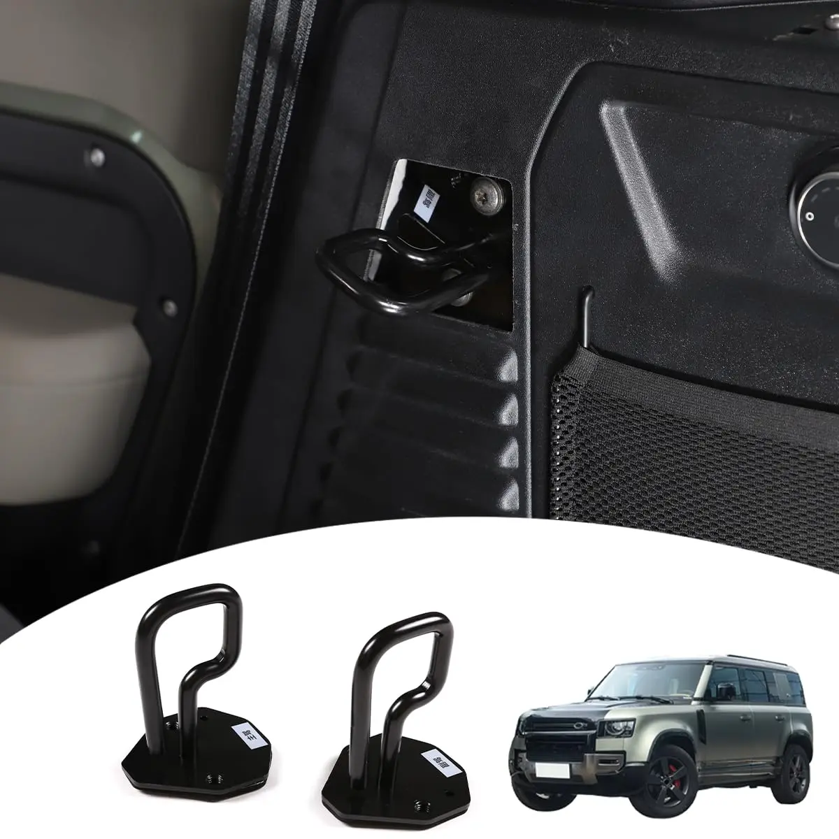 YIWANG Aluminum Alloy Rear Seat Backrest Angle Adjustment Bracket for Land Rover Defender 110 2020-2025 | Direct Bolt-On Installation - main product image