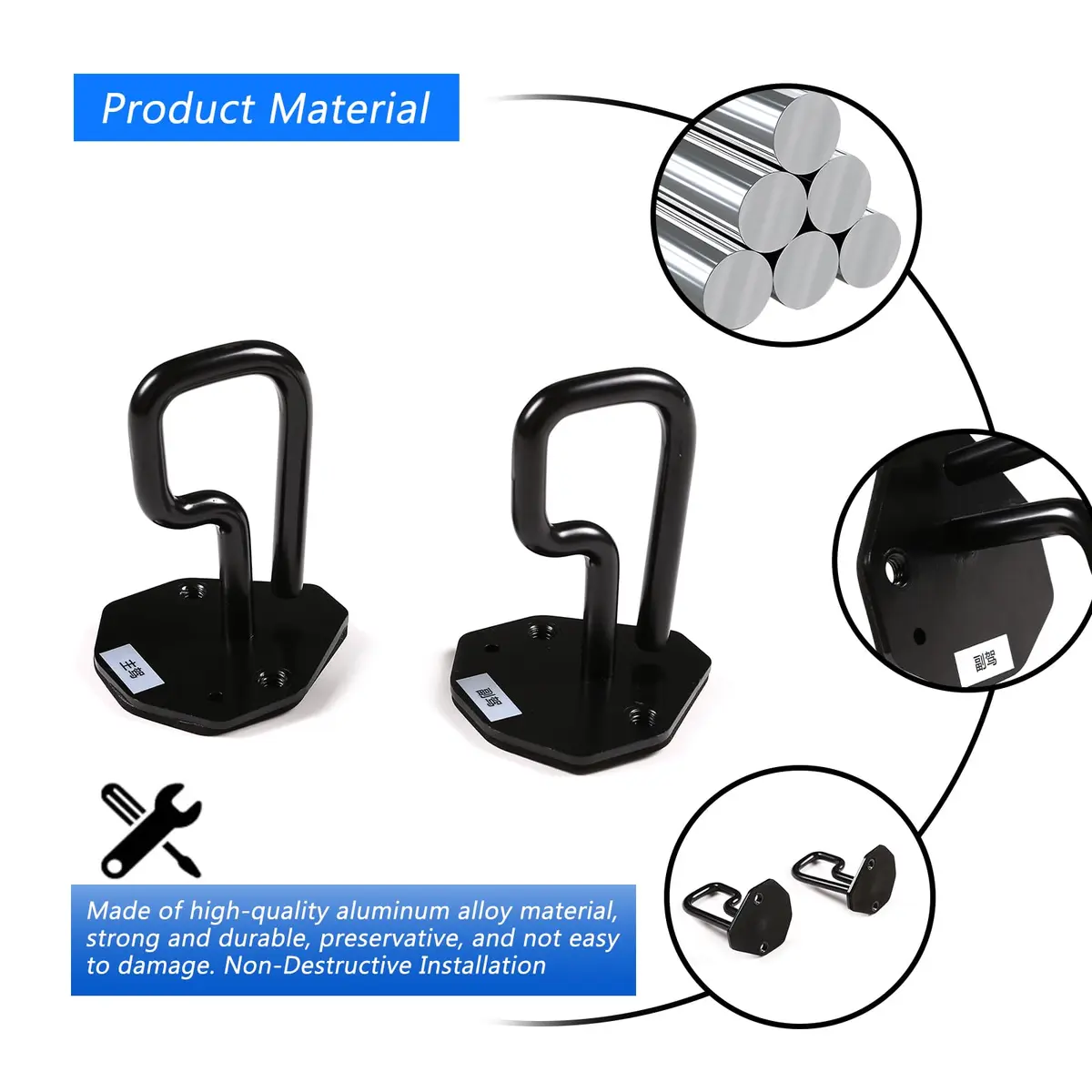 YIWANG Aluminum Alloy Rear Seat Backrest Angle Adjustment Bracket for Land Rover Defender 110 2020-2025 | Direct Bolt-On Installation - view 6