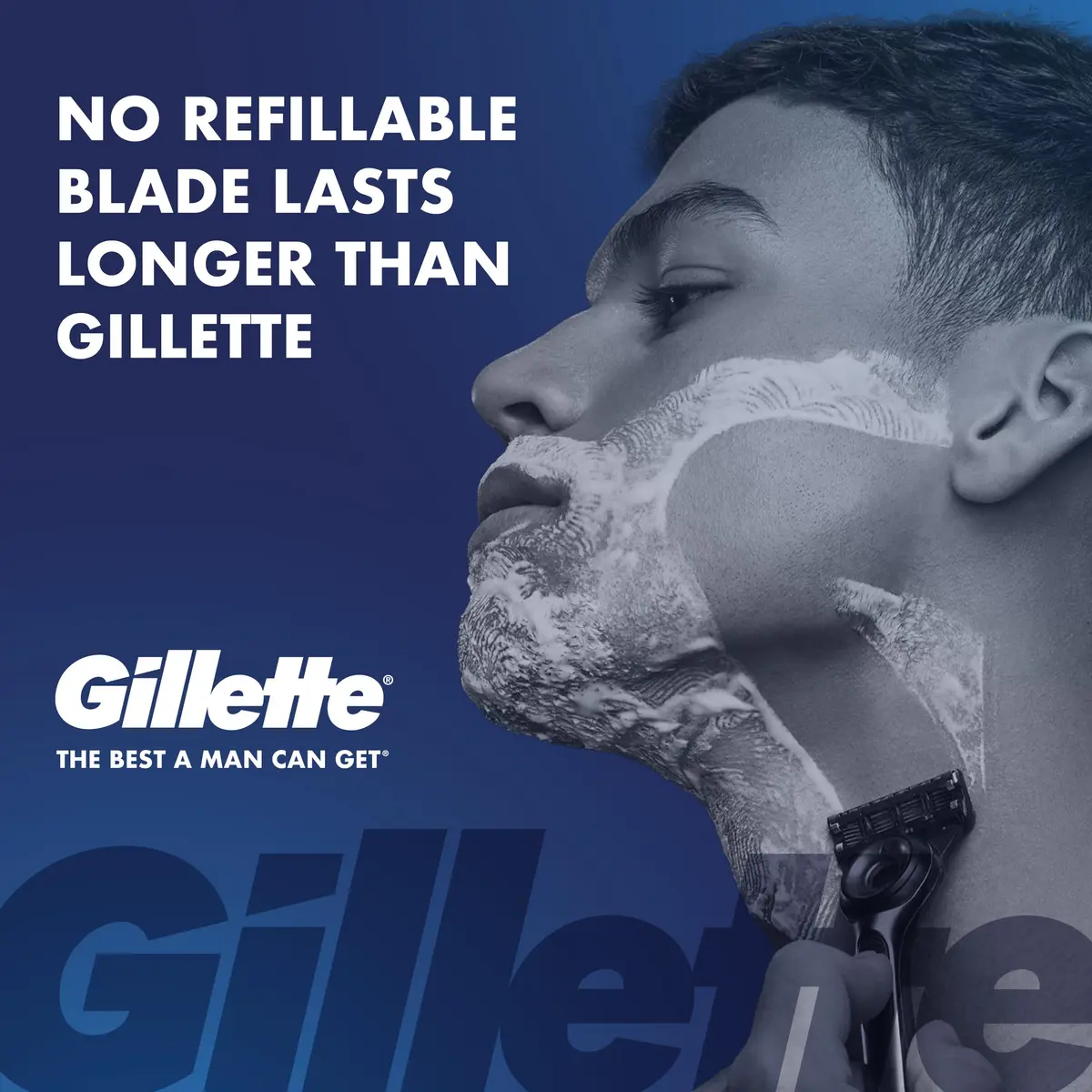 Gillette Labs Razor for Men, Handle + 4 Refills | Exfoliating & Magnetic Stand - view 2