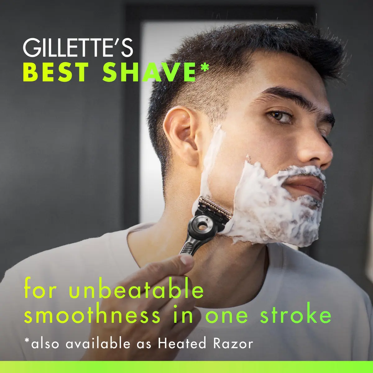 Gillette Labs Razor for Men, Handle + 4 Refills | Exfoliating & Magnetic Stand - view 3