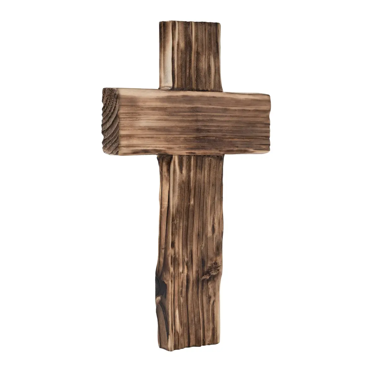 OKSQW Wooden Cross Wall Decor | Small Religious Baptism & Gift - main product image