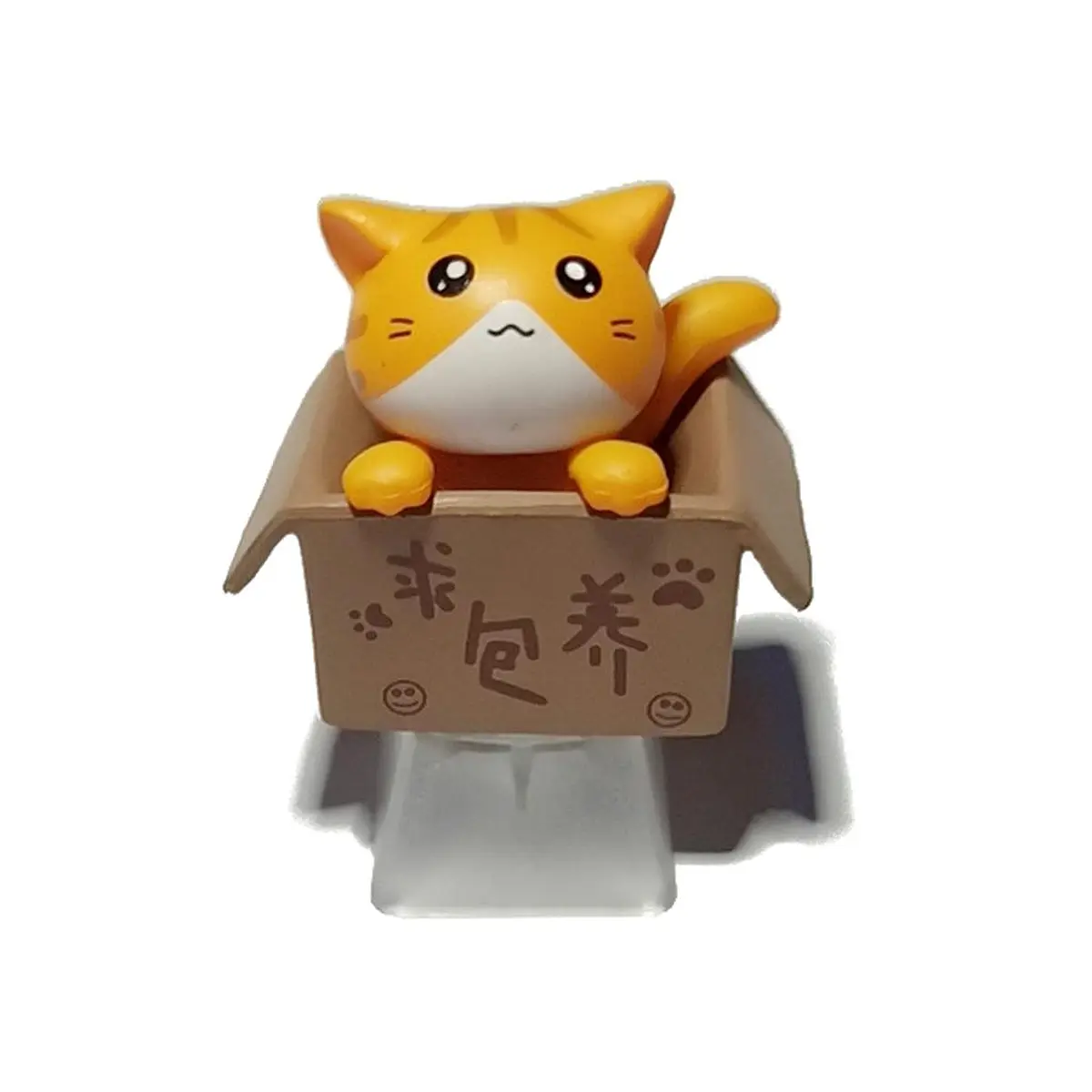 Mirai Past Yellow Keycap Esc | Custom Cartoon Anime Backlit OEM R4 3.5x3.5cm - main product image