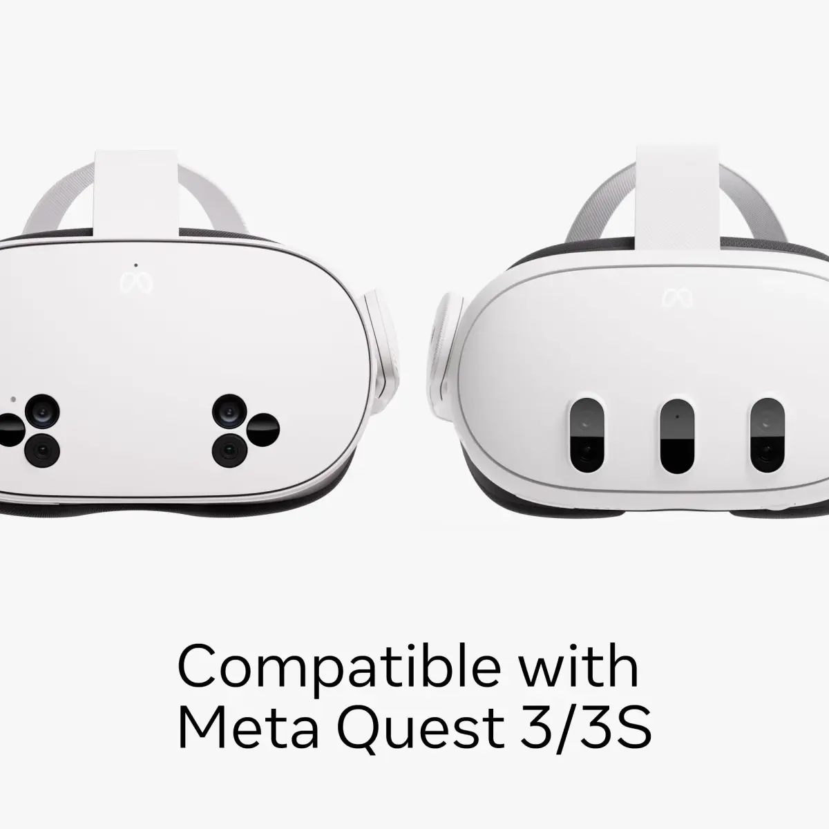 Meta Quest Compact Carrying Case for Quest 3/3S & Controllers | 25.8cm (10.16in) Black - view 5