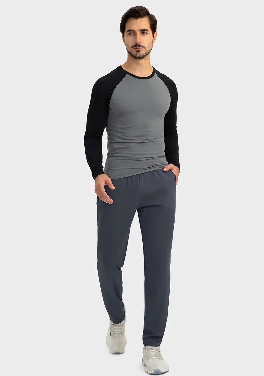 G Gradual Men's Sweatpants with Zipper Pockets Tapered Fit | Athletic & Versatile (XX-Large, Grey) - view 6