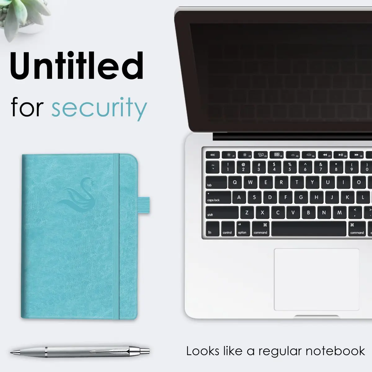 JXSELECT Password Book with Alphabetical Tabs - Hardcover Password Organizer 5.2" x 7.6" | Secure Password Keeper - view 2