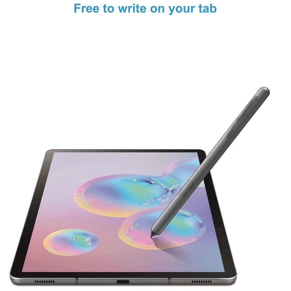 Dogxiong Stylus Pen for Samsung Galaxy Tab S6 S6 Lite S7 S8, 4096 Pressure Sensitivity, Black | Replacement S Pen with 5 Extra Tips - view 2