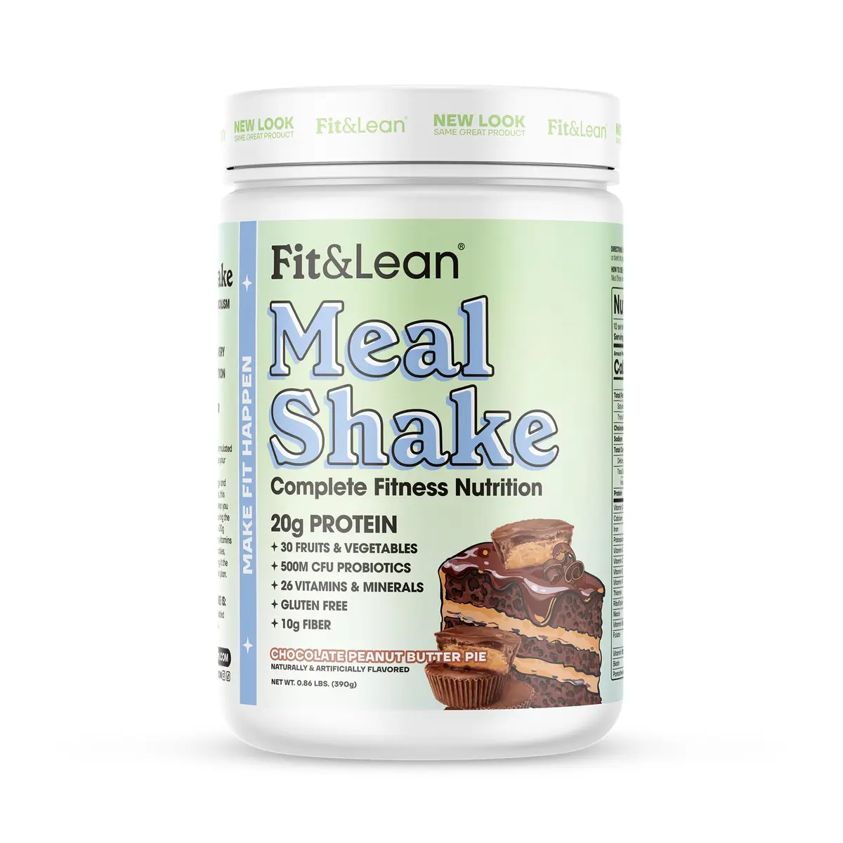 Fit & Lean Meal Shake 16oz | Complete Nutrition for Fitness & Weight Management - main product image