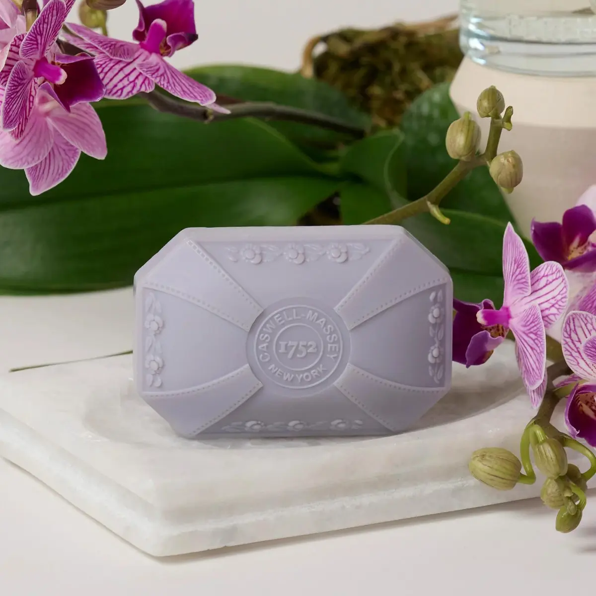 Caswell-Massey Orchid Natural Bar Soap 3.5 oz | Moisturizing, Plant-Based Formula for All Skin Types - view 4