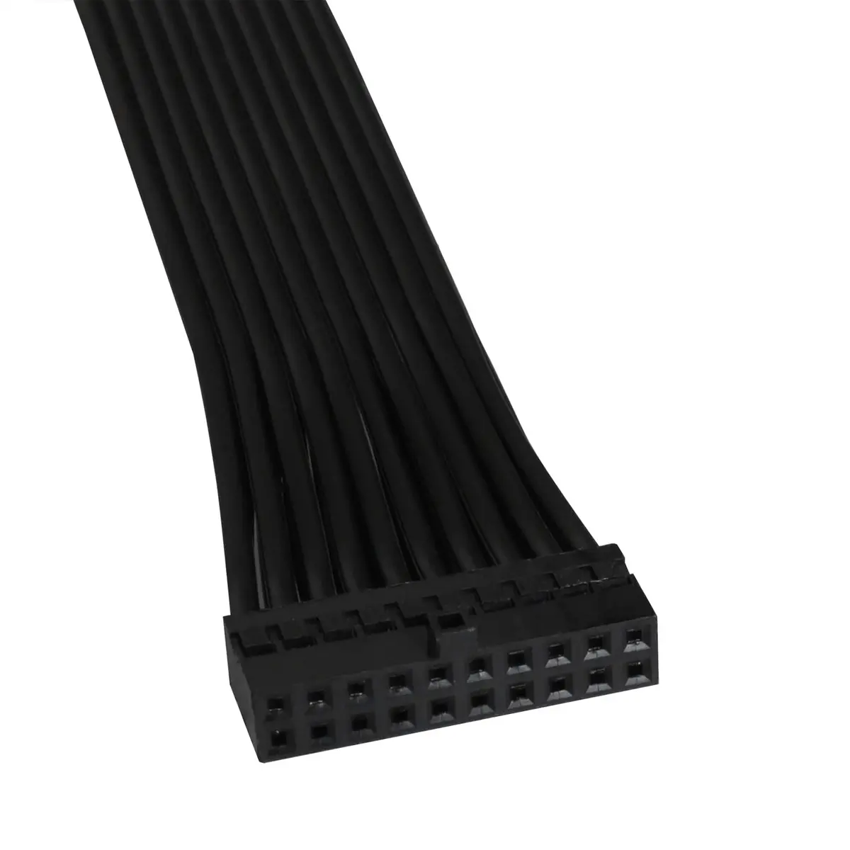 LUORNG USB 3.0 19/20 Pin Male to 20-pin Female Extender Cable 15cm (5.9in) | 5Gbps Data Transfer - view 4