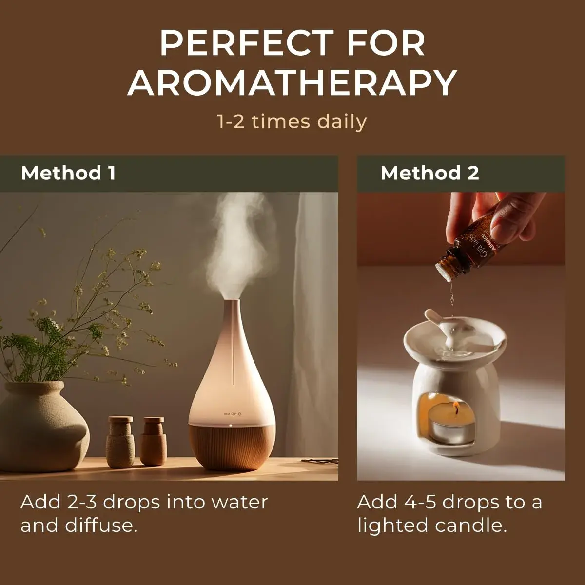 Gya Labs Allspice Essential Oil for Hair, Skin, Diffuser & Candle Making Scent 10ml (0.34 Fl Oz) - view 4