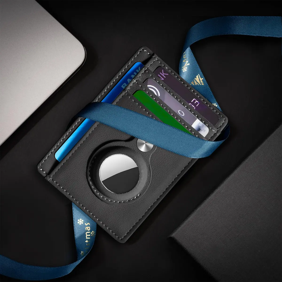 Hawanik Slim Front Pocket Wallet for Men | RFID Protected, Minimalist Card Holder (3.3" x 4.1") - view 9