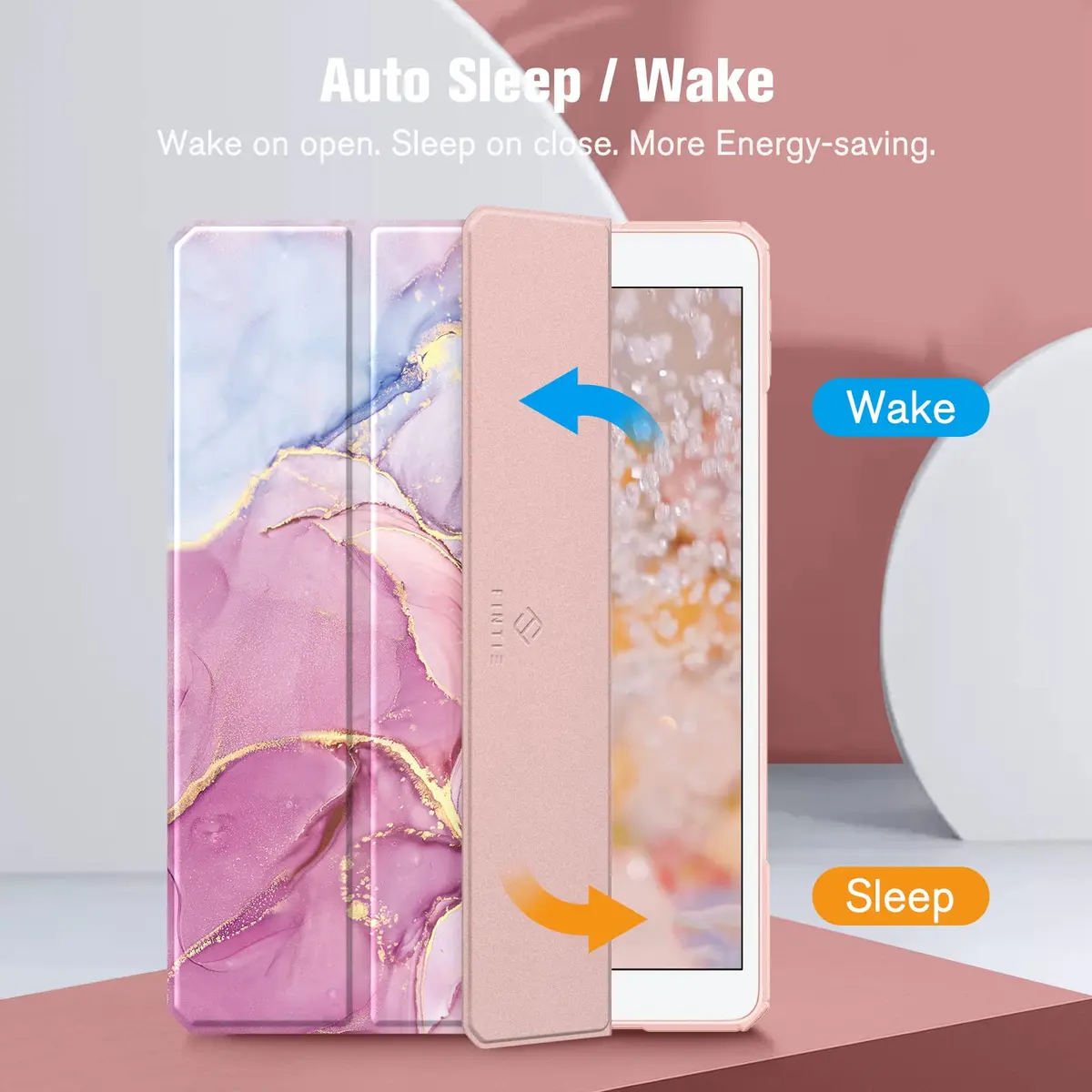 FINTIE Clear Case for iPad Air 3rd Gen 10.5" | Slim Shockproof Cover with Pencil Holder - view 3