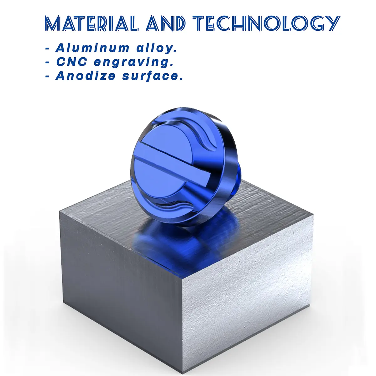 AVERZELLA Blue Motorcycle Mirror Hole Plugs M8x1.25 (4-Pack, Regular & Reverse Threads) - view 4