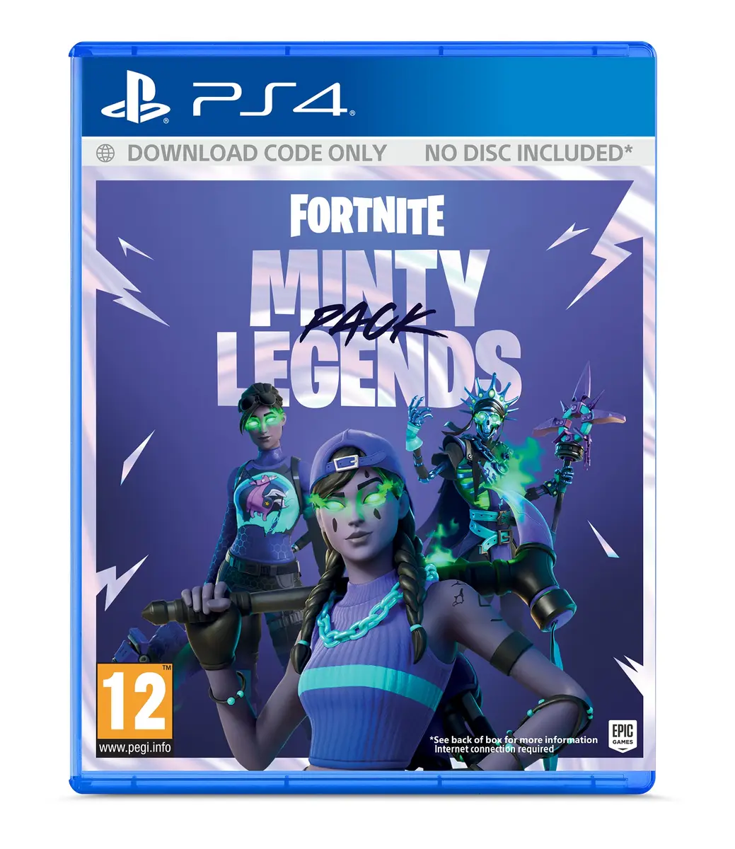 Epic Games Fortnite Minty Legends Pack for PS4 | Downloadable Game with V-Bucks & Cosmetics - main product image