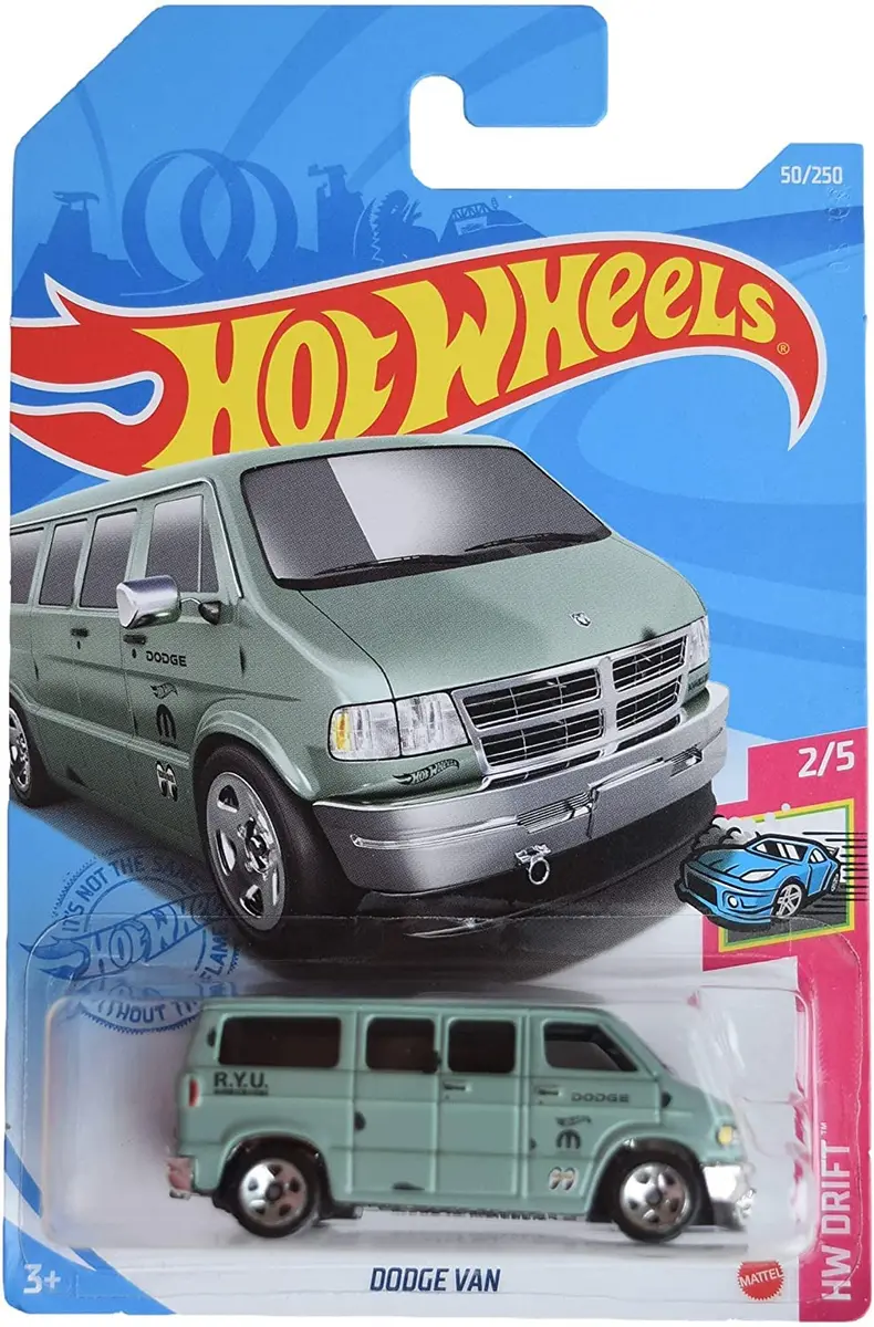Hot Wheels Dodge Van 1:64 Scale | Metal Die Cast Toy Vehicle for Kids 3-6 - main product image