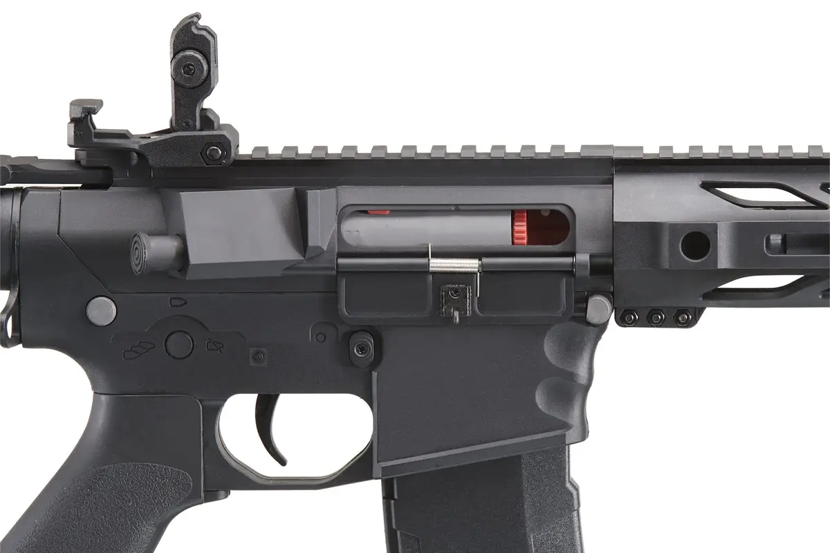 Lancer Tactical Gen 2 Polymer Airsoft M4 Interceptor SPR with 130 Rnd Mid Mag | Lightweight & Durable - view 8