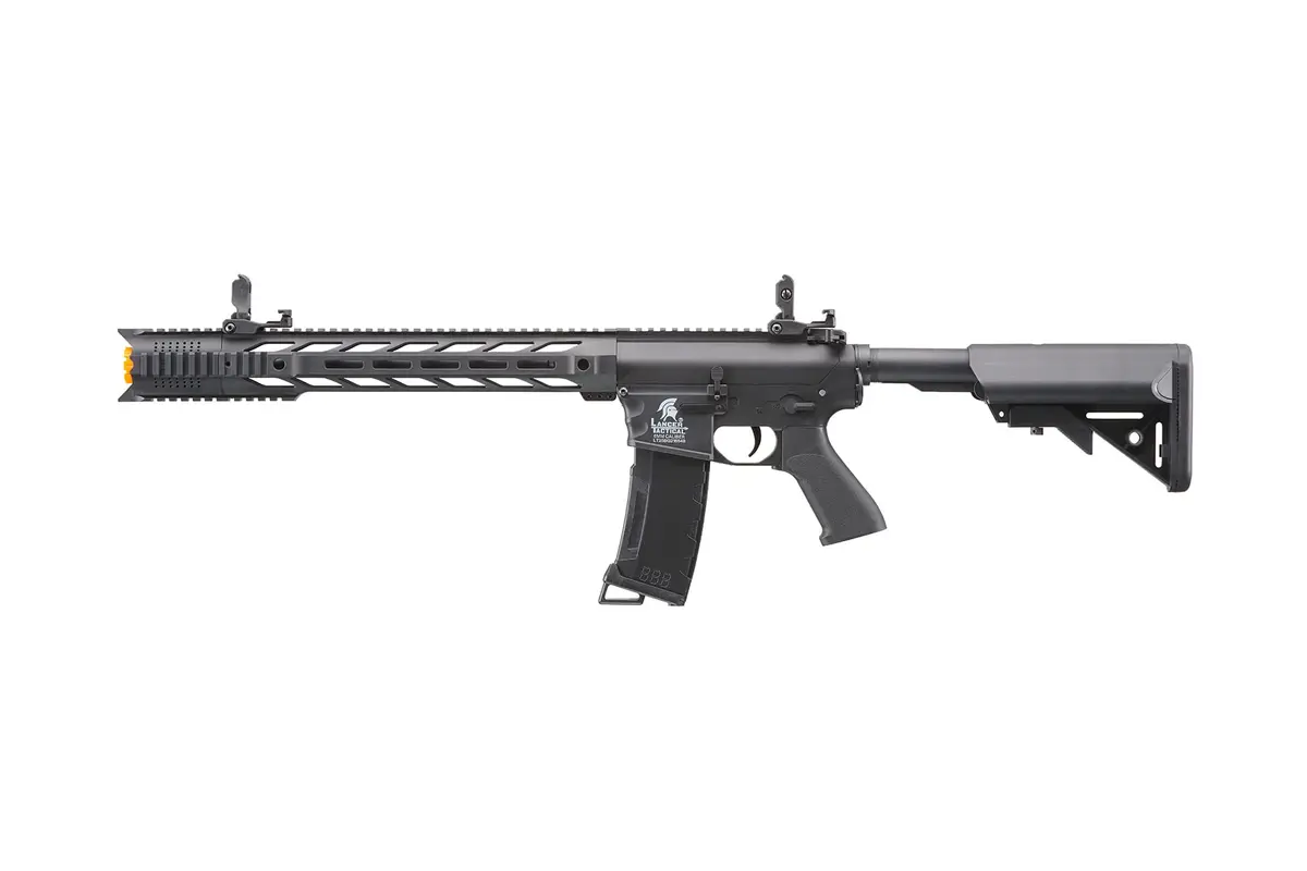 Lancer Tactical Gen 2 Polymer Airsoft M4 Interceptor SPR with 130 Rnd Mid Mag | Lightweight & Durable - view 2