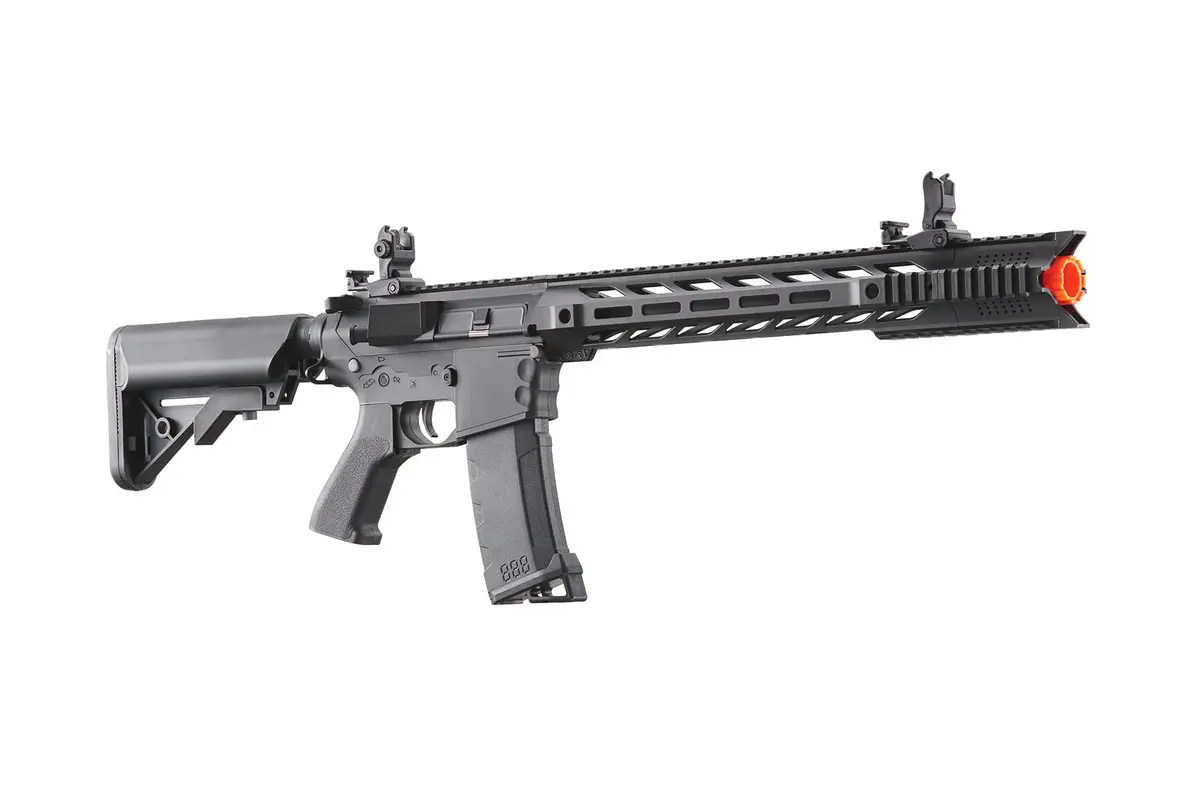 Lancer Tactical Gen 2 Polymer Airsoft M4 Interceptor SPR with 130 Rnd Mid Mag | Lightweight & Durable - view 4