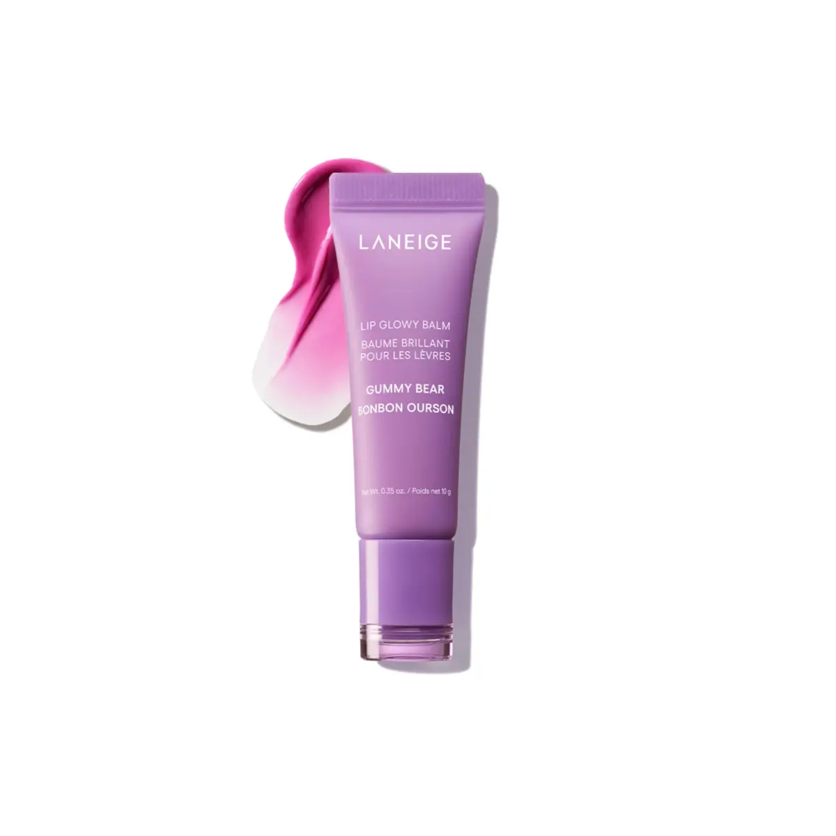 LANEIGE Lip Glowy Balm Berry Gummy Bear 10ml (0.35 Fl Oz) | Hydrating Tinted Lip Treatment - main product image