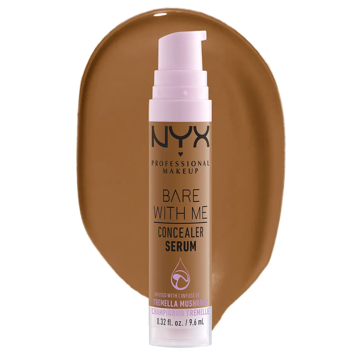 NYX PROFESSIONAL MAKEUP Bare With Me Concealer Serum Camel 9.5ml (0.32 Fl Oz) | 24Hr Hydration - main product image