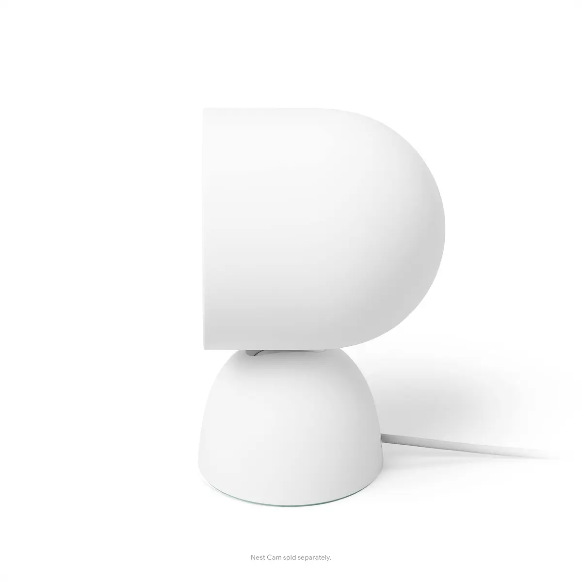 Google Nest Cam Stand - Wired Tabletop Mount for Nest Cam (Battery) - Snow | Secure, Easy Charging - view 3