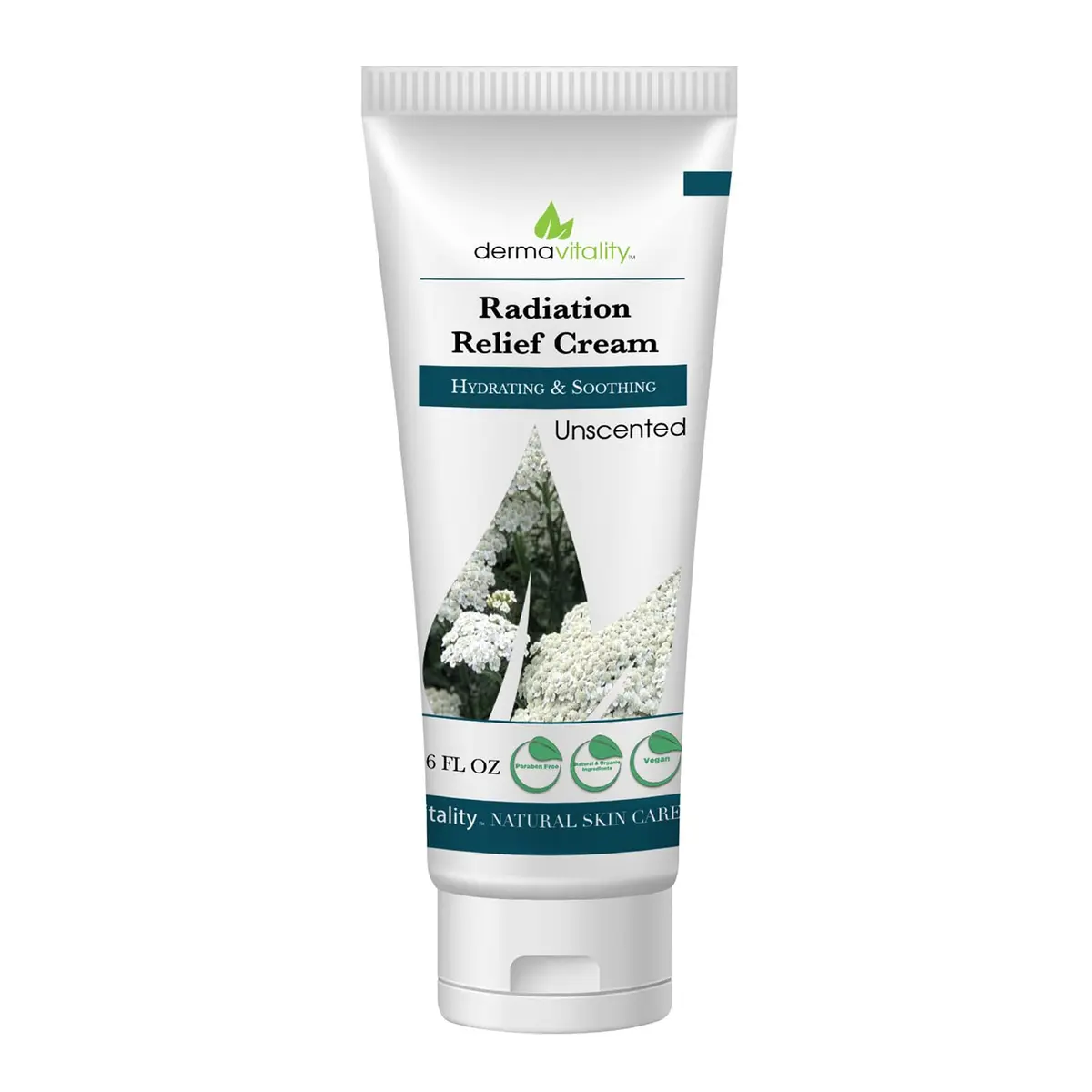 UltimateVitality Radiation Burn Relief Cream 177ml (6 oz) | Natural Calendula Formula for Radiation Patients - main product image