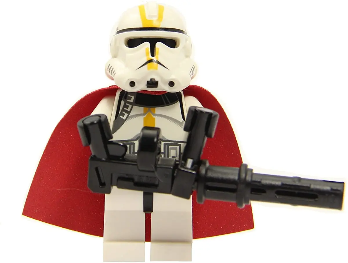 LEGO Star Wars Elite Ep3 Clone Trooper with Cape and Heavy Cannon | ASTM-Tested Toy Figure - view 3