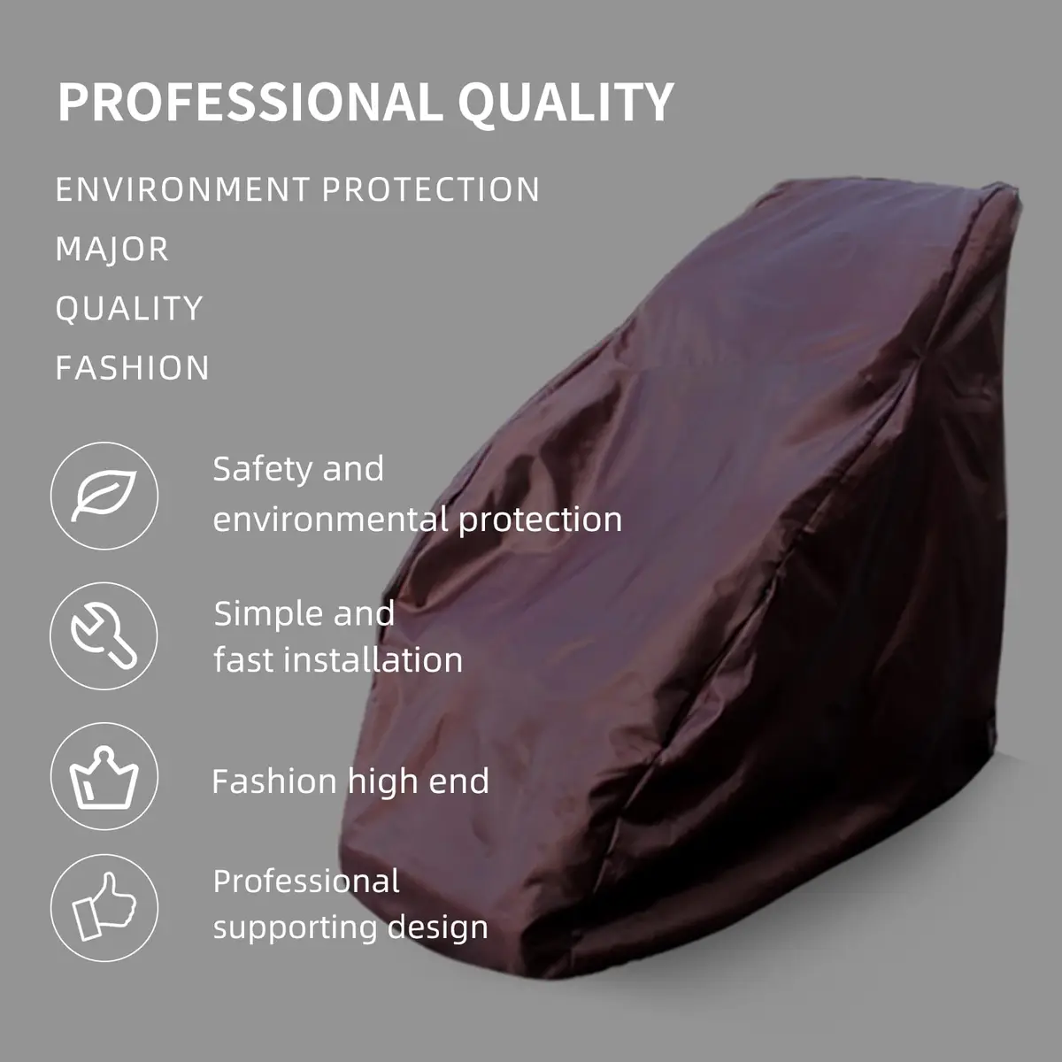 TONINT Massage Chair Cover XL Protector 160x101x140cm | Waterproof & Dustproof Full Body Cover - view 8