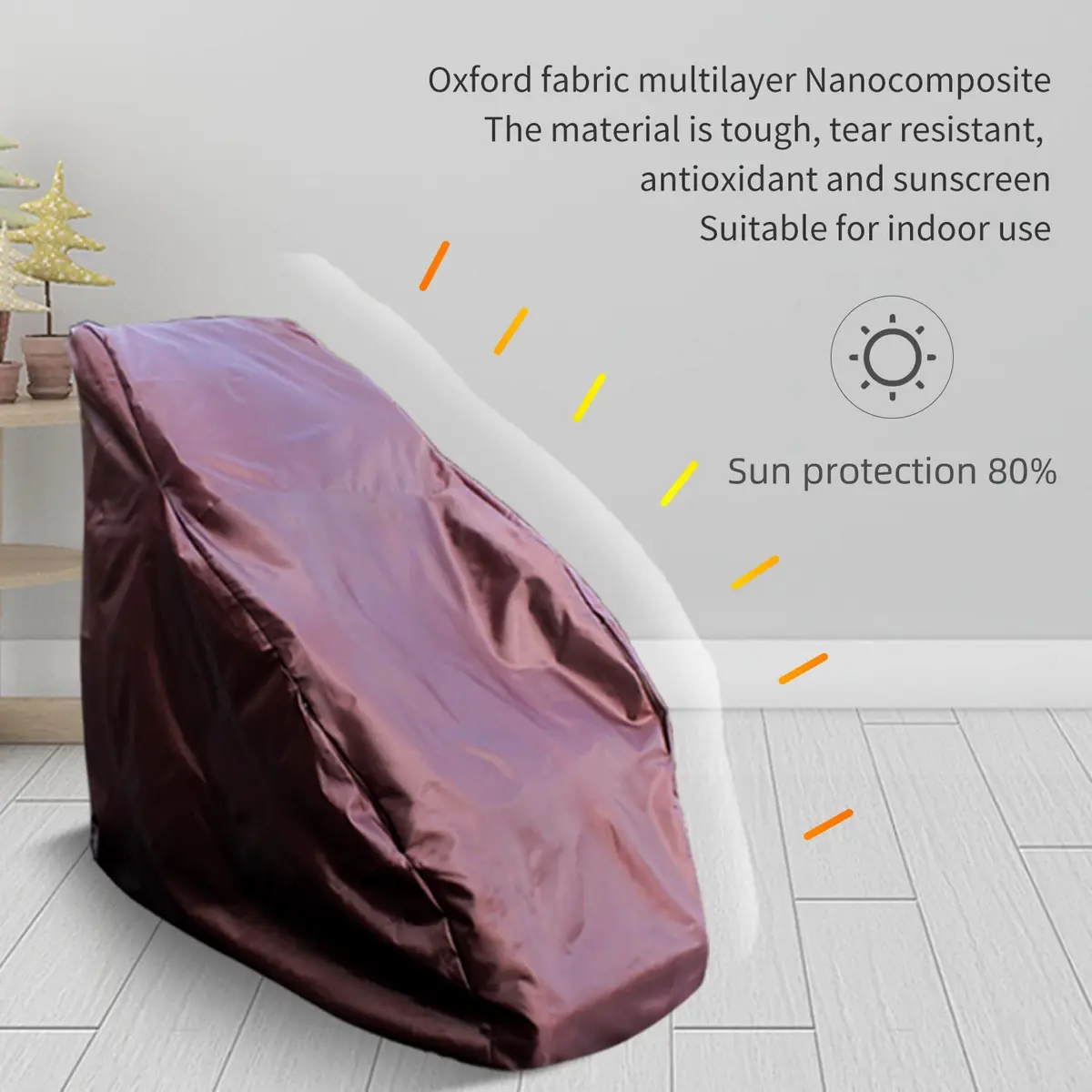 TONINT Massage Chair Cover XL Protector 160x101x140cm | Waterproof & Dustproof Full Body Cover - view 9