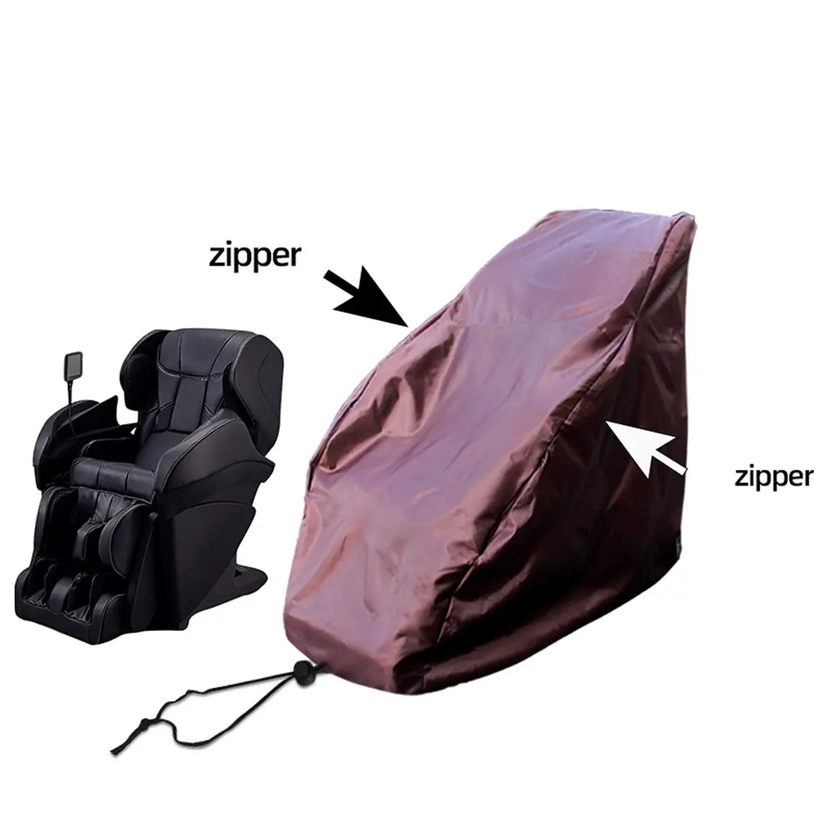 TONINT Massage Chair Cover XL Protector 160x101x140cm | Waterproof & Dustproof Full Body Cover - view 3