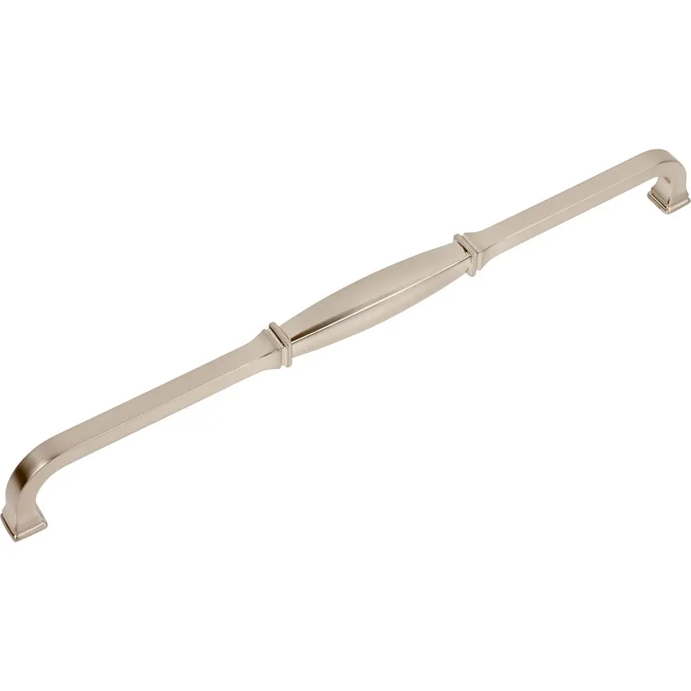 Jeffrey Alexander 305 mm Center-to-Center Satin Nickel Audrey Cabinet Pull | Transitional Style - view 6
