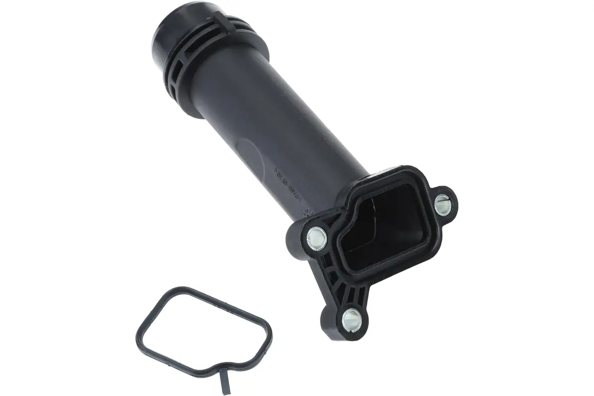 URO Parts 11127810707 Coolant Flange | OE Dimensions, Stainless Steel, Black - view 3
