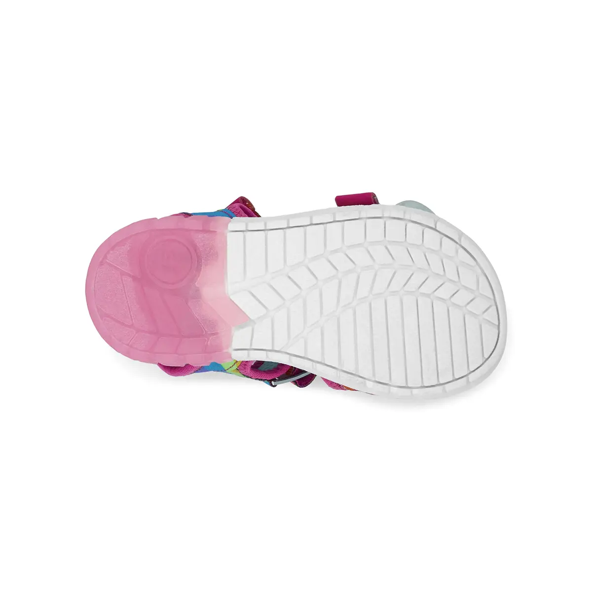Stride Rite 360 Girls Sevita Light Up Sandal, Rainbow, 9 Toddler | Breathable, Washable Summer Shoe - view 9
