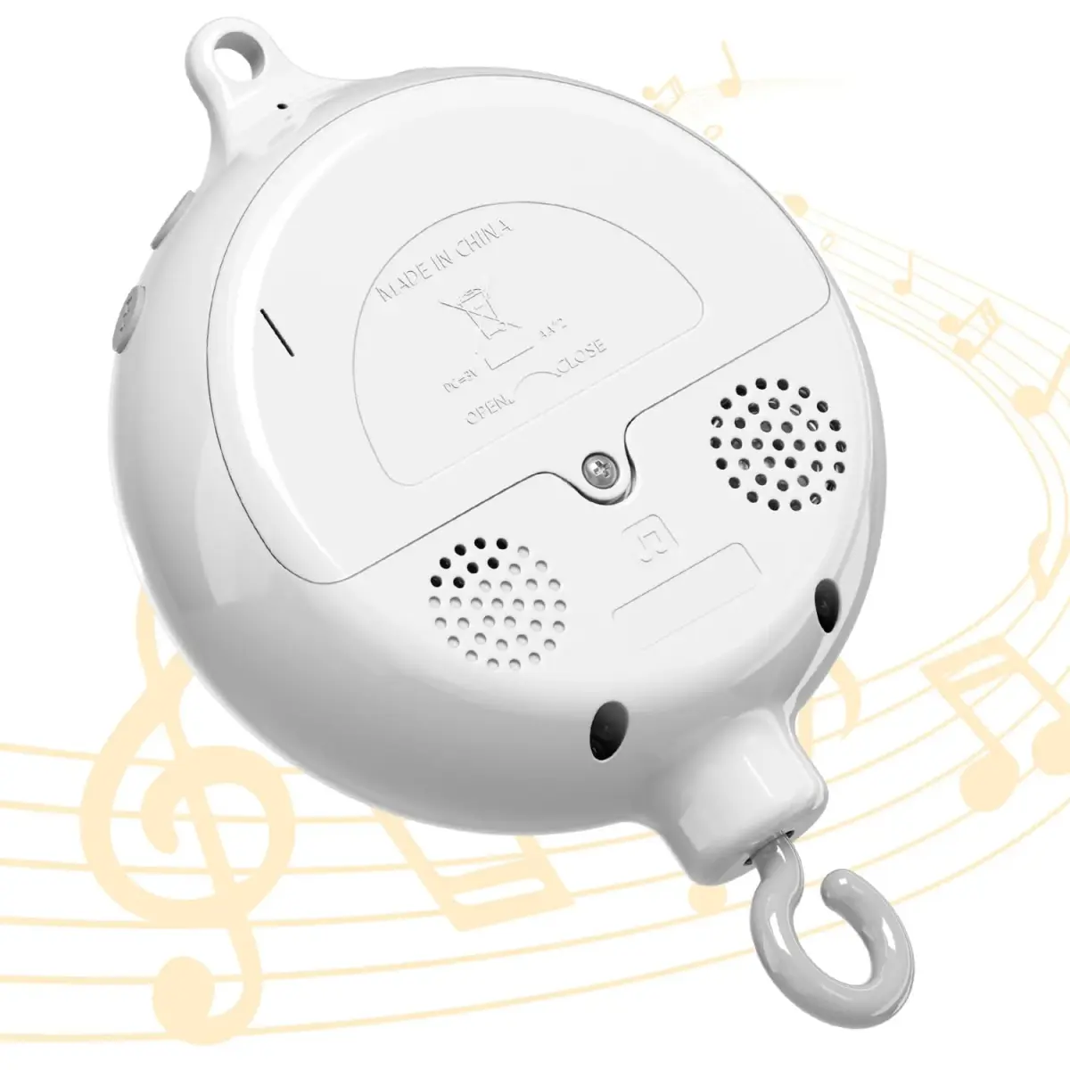FEISIKE Crib Mobile Motor with 3 Modes & 35 Lullabies | Battery Operated, Auto-Off Timer - main product image