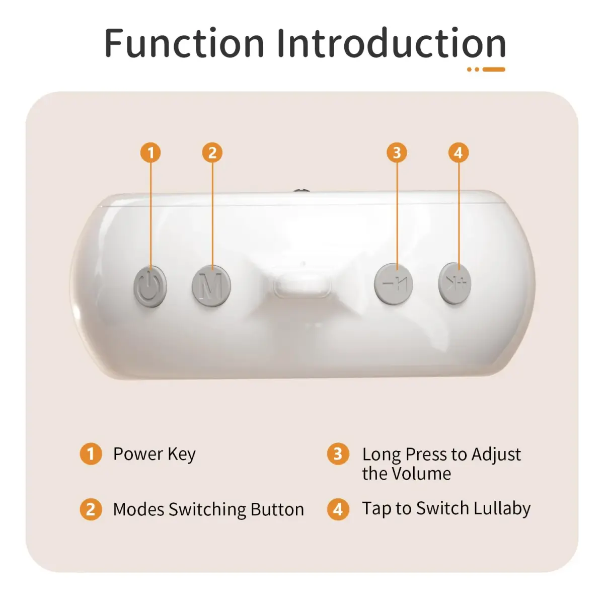 FEISIKE Crib Mobile Motor with 3 Modes & 35 Lullabies | Battery Operated, Auto-Off Timer - view 4