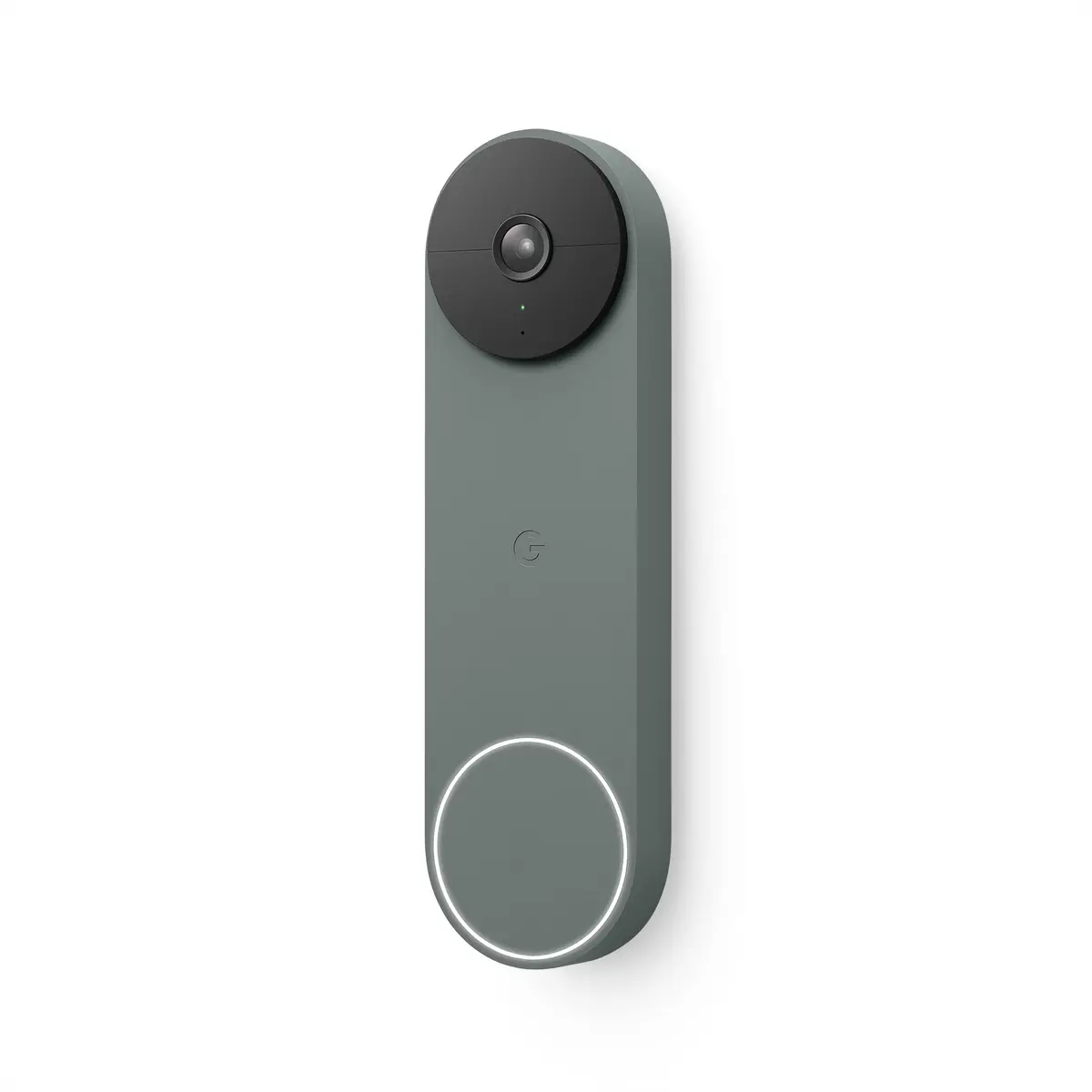 Google Nest Doorbell (Battery) - Ivy | Smart Video Doorbell with Night Vision & HDR - main product image